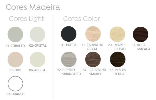 Balcão para Recepção | Attuale 25 mm Cores - Medida 1,20 X 1,40 Painel em Madeira